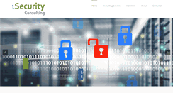 Desktop Screenshot of isecurityconsulting.com